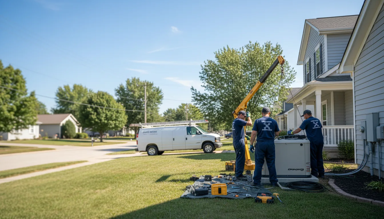 Generator Installation in Hollenberg, KS near me